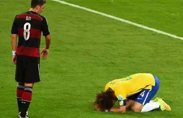 I apologised to David Luiz after Germany’s 7-1 trashing of Brazil at 2014 World Cup – Mesut Ozil